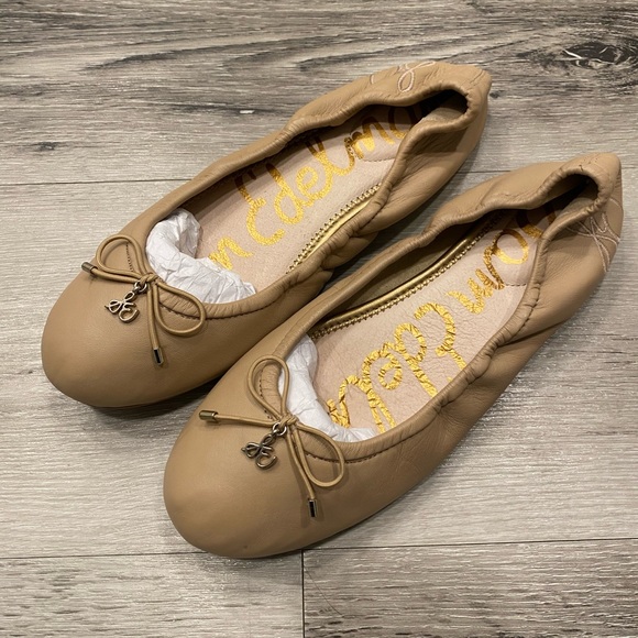 Sam Edelman Shoes - SAM EDELMAN Felicia Ballet Flats Women’s Size 7W Color: Nude